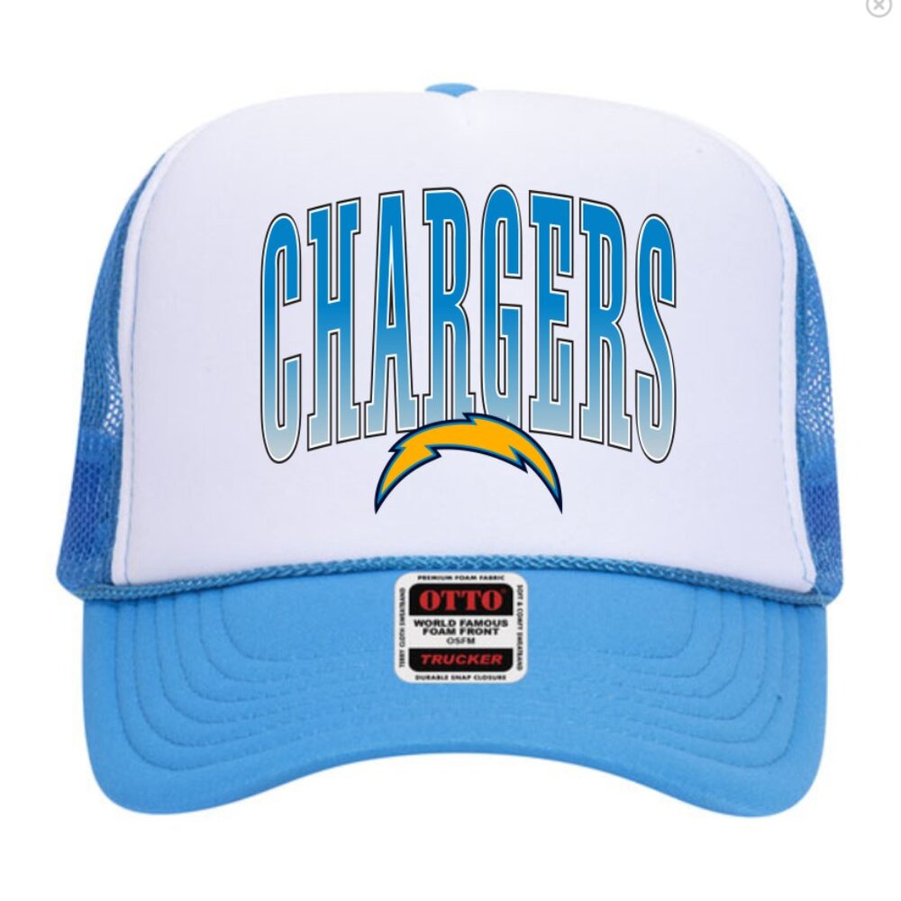 NEW - Youth Los Angeles Chargers Trucker Hat - Kids LA Chargers Hat